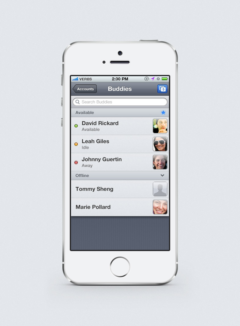 Buddy List Buddy List